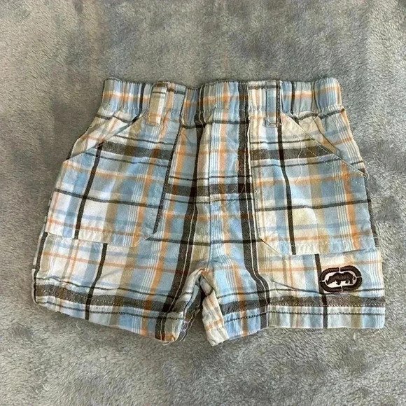 Ecko unltd and OshKosh - pair of infant shorts. Size 6 months - Picture 1 of 8